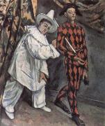Paul Cezanne, Pierrot and Harlequin